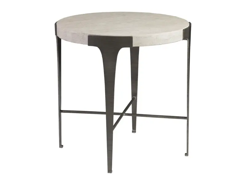 941bc71f3ffd9e52ee8ee099995f5bd5 Signature Designs Cachet Round End Table - Image 1
