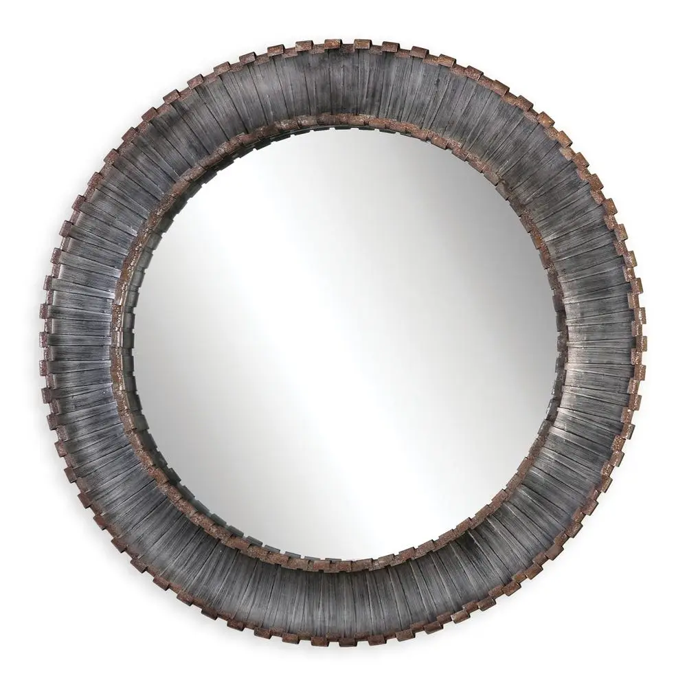 94ba5d98a7b6cbf196f378ac59744c5b Tanaina Round Mirror - Image 1