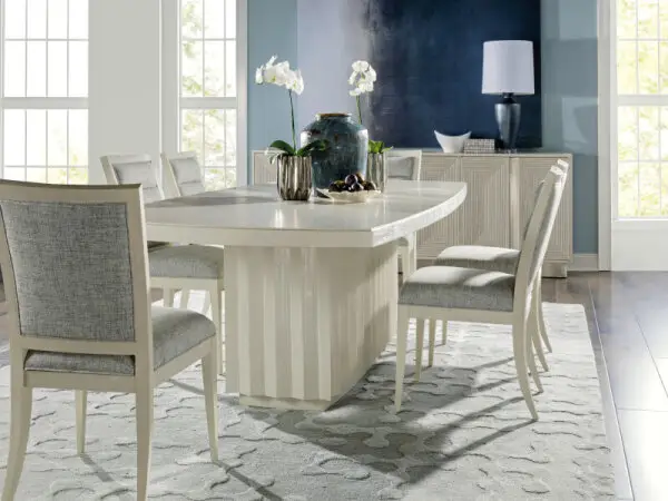 Signature Designs Stella Side Chair 2262-880 - Antiqued White - Image 4
