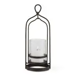 Shepherd Candleholder, Bronze