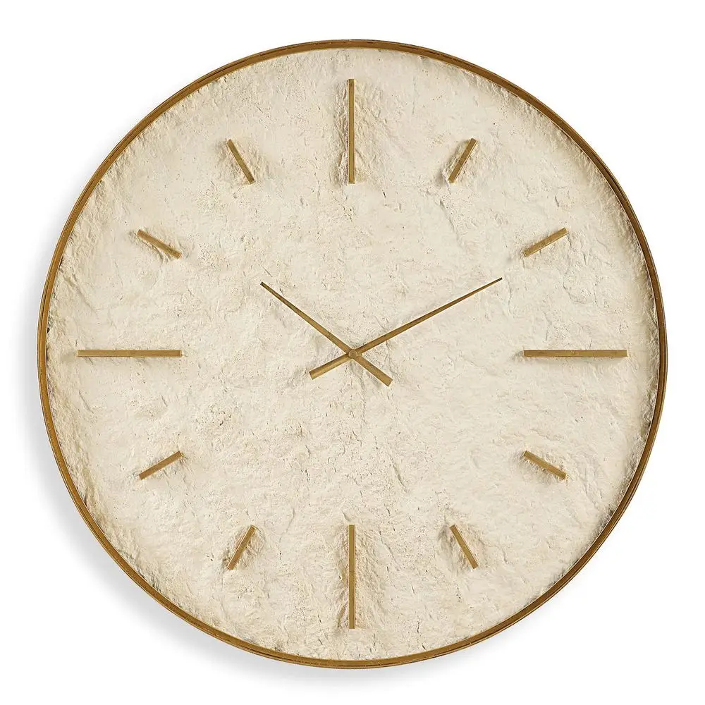 9877bdcff4010b97d3a5674eff9789d0 Stone Serenity Wall Clock - Image 1
