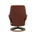 Stressless® Sunrise (M) Signature Base Recliner with Ottoman - Image 4