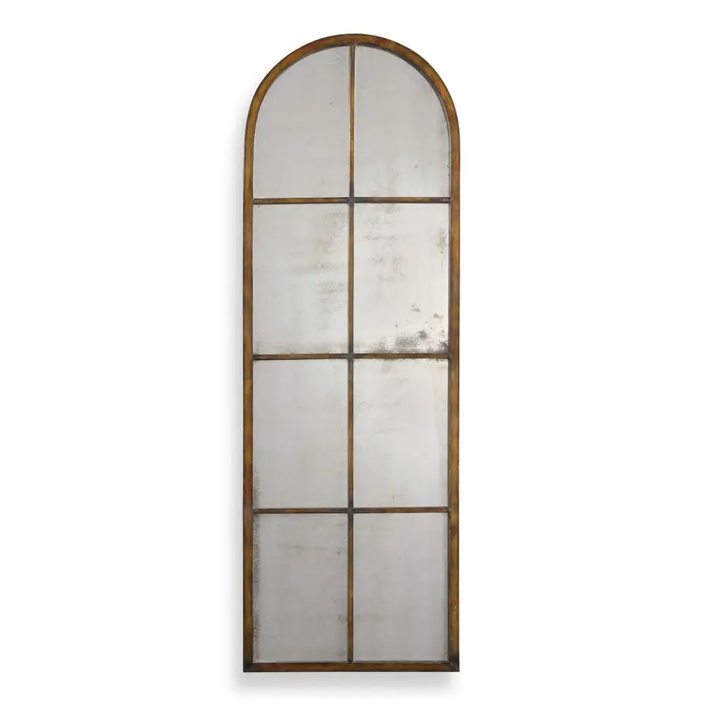 b420511383df210a67fc21cd59965992 Amiel Arch Mirror, Bronze - Image 1