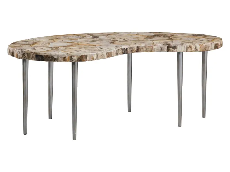 b7318c9b62501a3a054eb353c68e2c08 Signature Designs Caldera Kidney Cocktail Table - Image 1