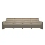Stressless® Emily Wood 4 seater (with 2 Power seats)