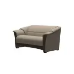 Stressless® Oslo Loveseat with wood - Image 3