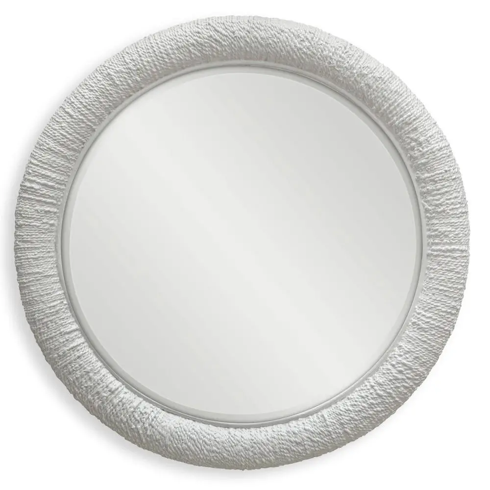 bb06cabed7c360fd781772d5e39582a4 Mariner Round Mirror, White - Image 1