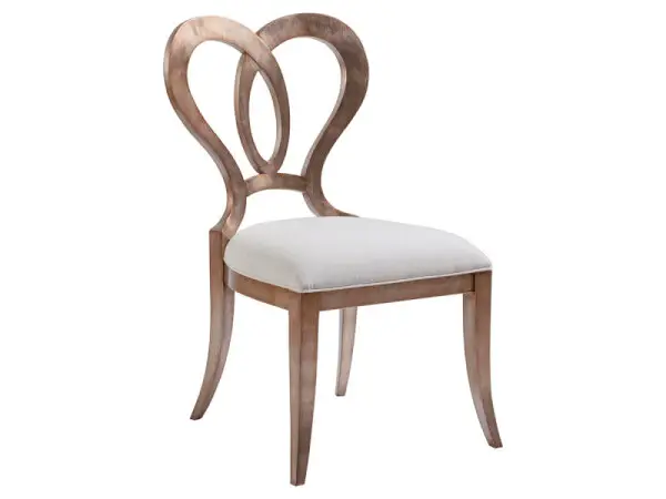 Signature Designs Melody Side Chair 2087-880 - Silver Leaf