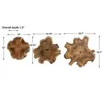 Kalani Indoor-outdoor Wood Wall Decor, Natural, S/3 - Image 8
