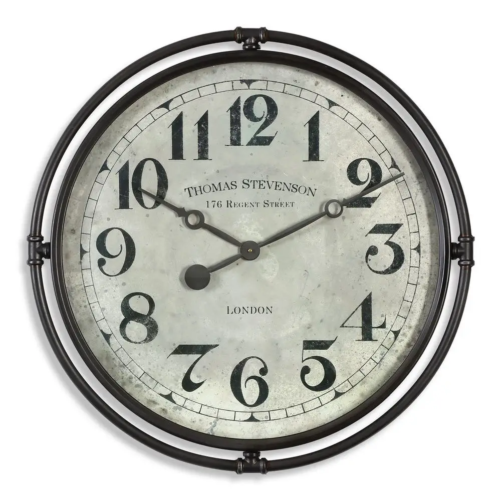 c5beddb2e31e224f14233a358d9e11d4 Nakul Wall Clock - Image 1