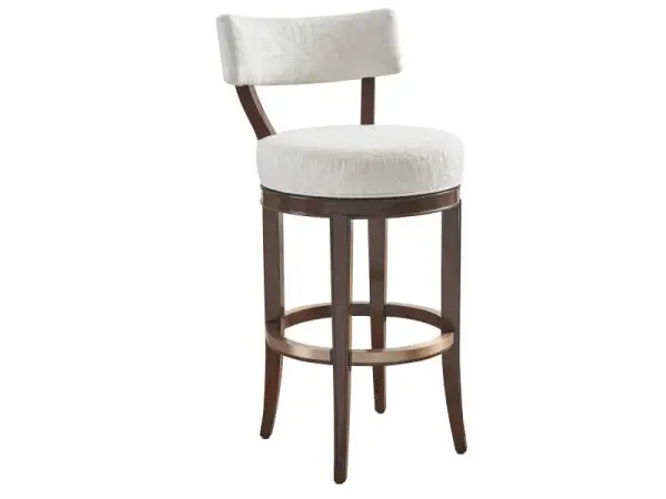Giles Upholstered Swivel Bar Stool 743-896