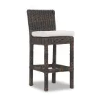 Montecito Barstool in Canvas Flax w/ Self Welt