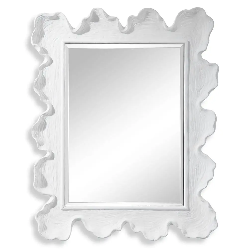 ccdb00ee121978ed8f9247ee0fcdef0b Sea Coral Mirror, White - Image 1