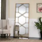 Kennis Mirror, Gold - Image 3