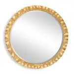 Haya Round Mirror, Gold