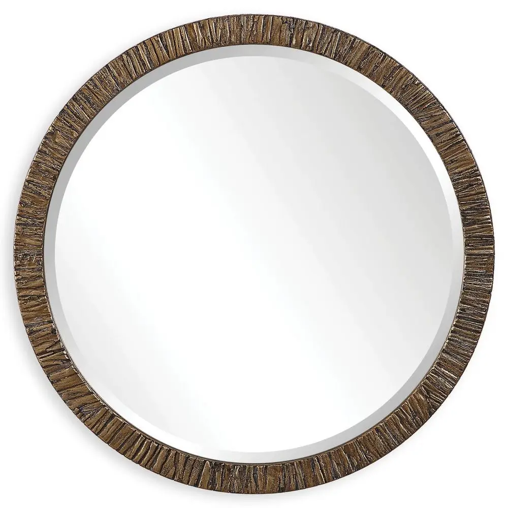 d8464fcc0f6158a42bdec27d3f3d7598 Wayde Round Mirror - Image 1