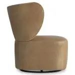 Oliver Leather Swivel Chair - Image 3