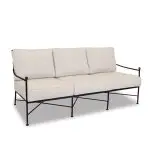 Provence Sofa in Canvas Flax w/ Self Welt