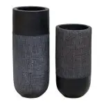 Woven Shadow Vases, S/2