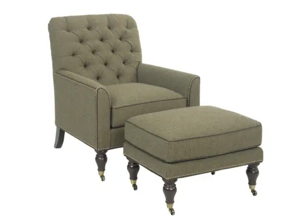 Lexington Upholstery Sandhurst Ottoman - Image 3