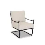 Provence Club Rocker in Canvas Flax w/ Self Welt