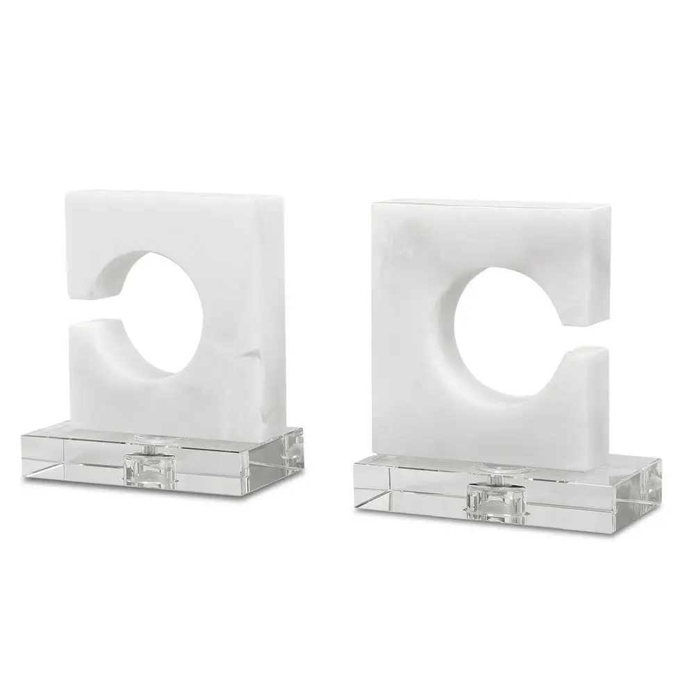 e6abf3bfecbc7255bc4c489208e721d4 Clarin Bookends, S/2 - Image 1