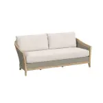 Cambria Sofa in Canvas Canvas w/ Self Welt