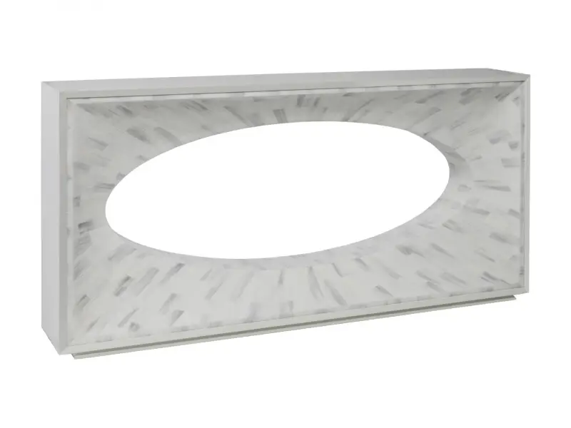 f16eb4661b5f5cdc24de43ce2d4db957 Signature Designs Elation White Console - Image 1