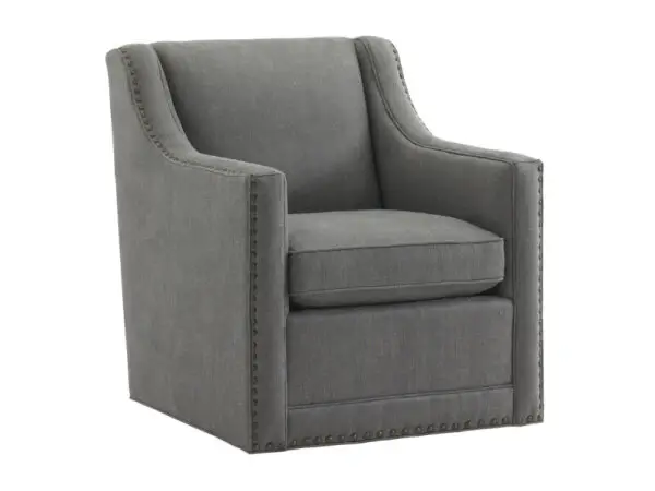 Lexington Upholstery Barrier Swivel Chair 7620-11SW - Image 8