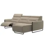 Stressless® Emily Steel 2 seater + Long Seat (M) (with 1 Power seat) - Image 3