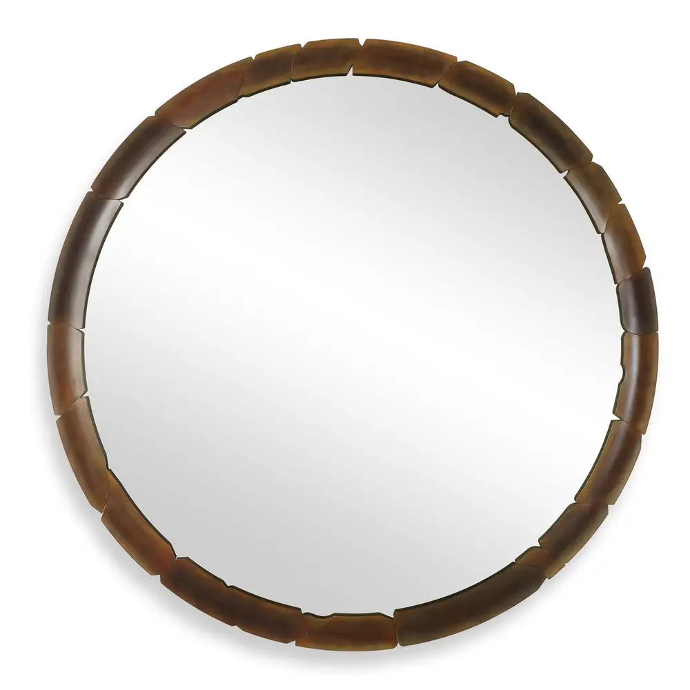 f4c2383bb4891dd4bd696d7faffdc2dc Auger Round Mirror - Image 1