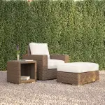 Coronado Club Chair in Canvas Flax w/ Self Welt - Image 2