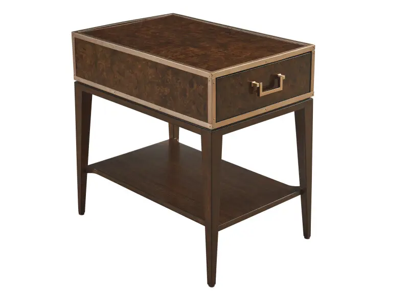 f94080f37e9bfb66d65609185f416acc Shelton Box On Stand End Table 743-958 - Image 1