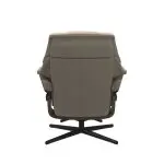 Stressless® Reno (M) Cross Base Recliner with Ottoman - Image 4