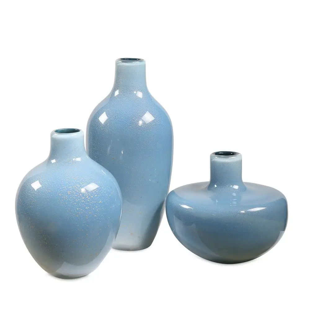 fd3ea3fac2a62a2877238b34f5b47ade Celestial Frost, Vases, S/3 - Image 1