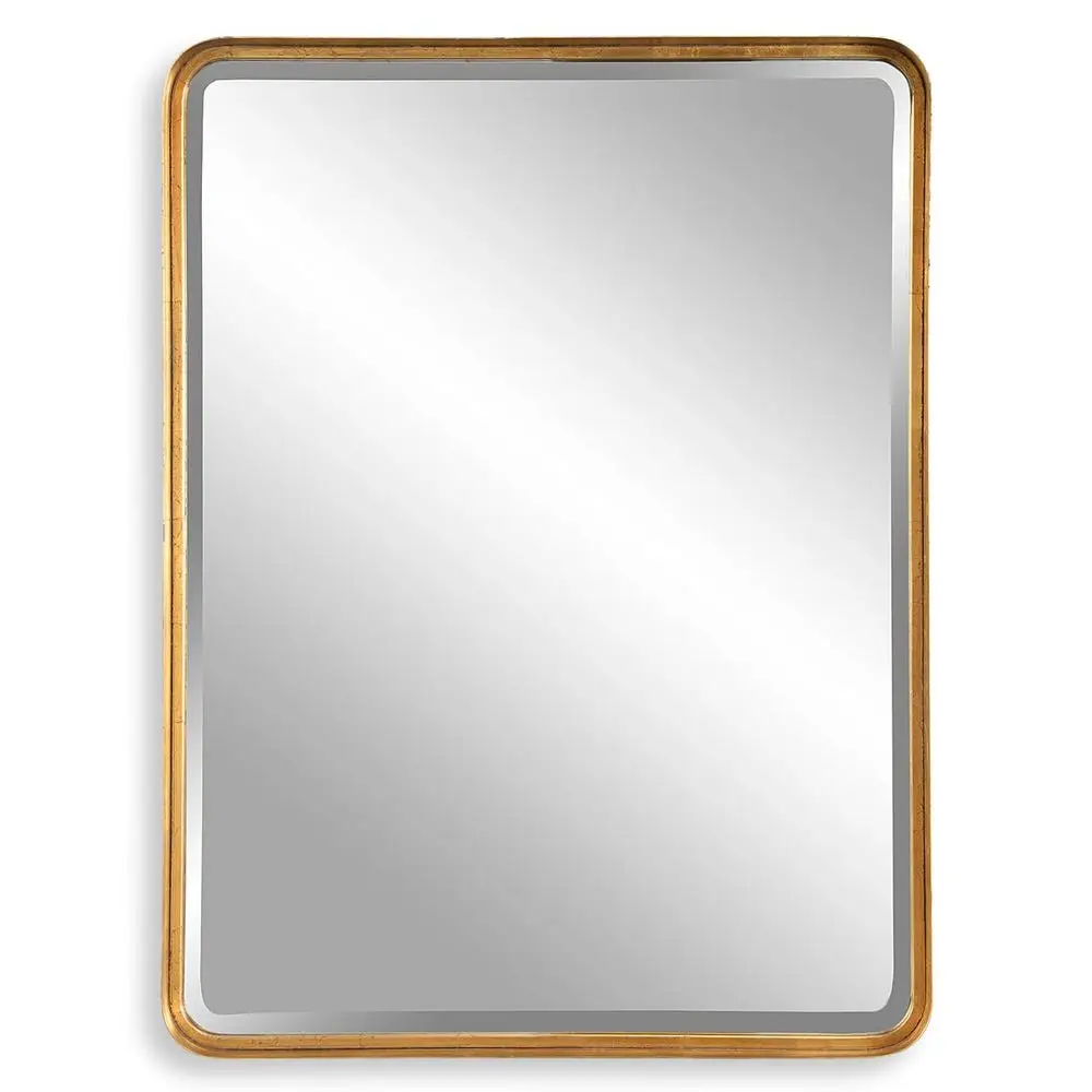 fe34efd55d3e84a7a25693404fa8b8ba Crofton Large Mirror, Gold - Image 1
