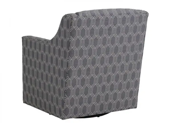 Lexington Upholstery Barrier Swivel Chair - Image 3