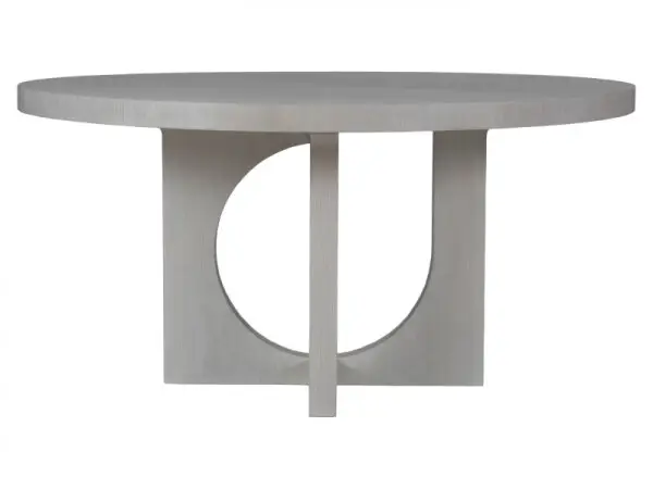 Signature Designs Misty Gray Apostrophe Round Dining Table - Image 5