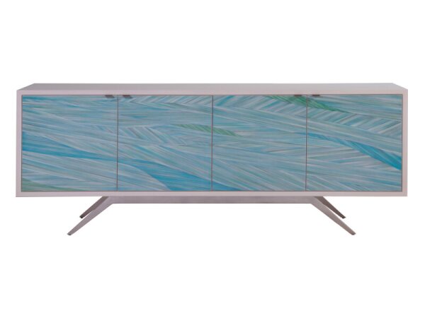 Signature Designs Blue Wave Media Console - Image 4